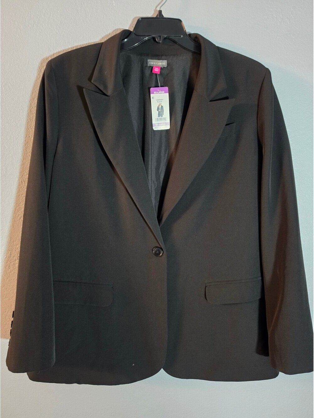 Vince Camuto Women's Black Blazer XX-Large New With Tags